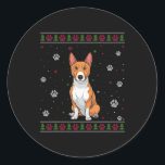 Adesivo Basenji Christmas Sweet Xmas Pet Animal Dog Love<br><div class="desc">Basenji Christmas Sweet Xmas Pet Animal Dog Lover</div>