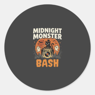 Adesivo Bash de Monstros da Meia-Noite de Halloween
