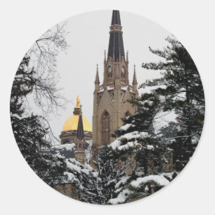 Adesivo Basílica na neve