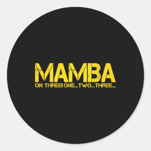 ADESIVO BASKETBALL HOOP CHAMPION MAMBA EM TRÊS MOTIVAÇÕES