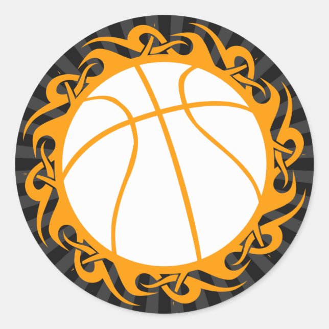 Adesivo basquete. (Frente)