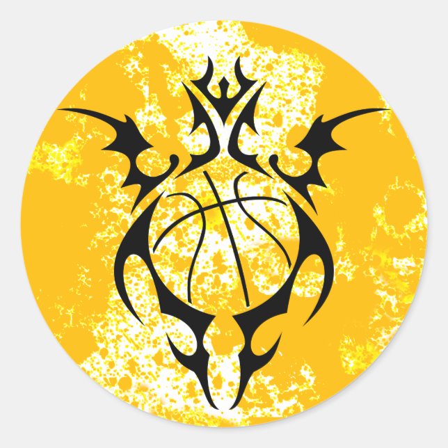 Adesivo basquete. (Frente)