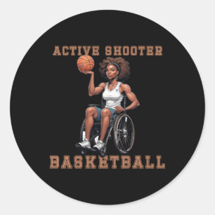 Adesivo Basquete Ativo para Fotos