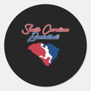 Adesivo Basquete da Carolina do Sul (usa Colors)