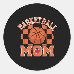 Adesivo Basquete de Groovy Mãe Mãe Basquete Mãe Mãe Mãe Mã