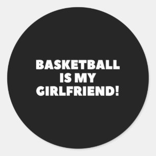 Adesivo Basquete É Minha Cesta De Presente De Basquete De