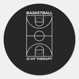 Adesivo Basquete é minha terapia