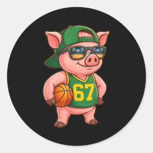 Adesivo Basquete engraçado G 67 gíria da Geração Alpha Srt