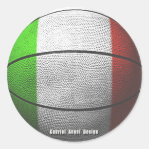 Adesivo Basquete Itália