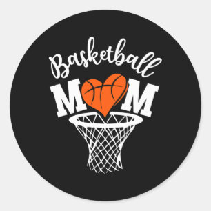 Adesivo Basquete Mãe Bonita Novidade Afetada Mulheres Moth