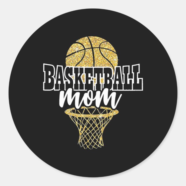 Adesivo Basquete Mãe Hoop (Frente)