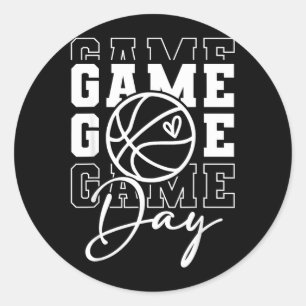 Adesivo Basquete no Dia do Jogo