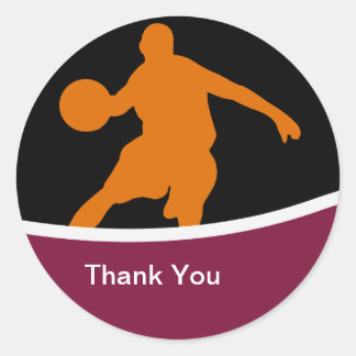 Adesivo Basquete Obrigado Stickers