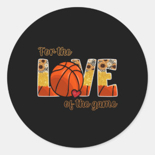 Adesivo Basquete Pelo Amor Do Jogo