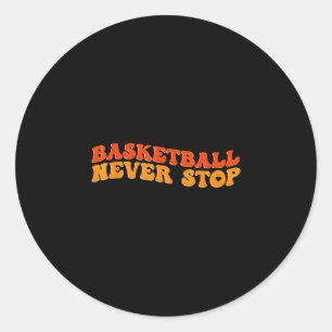 Adesivo Basquetebol nunca pára para os amantes do esporte