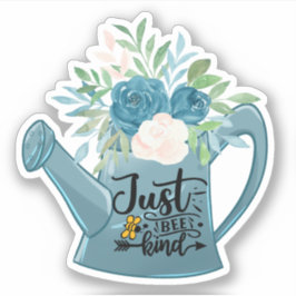 Adesivo Basta Abelhar, Teal Floral, Água Frio, Laptop