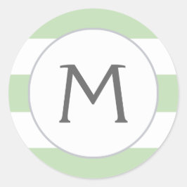 Adesivo Basta stripes Monogramas Vinhetas / Mint