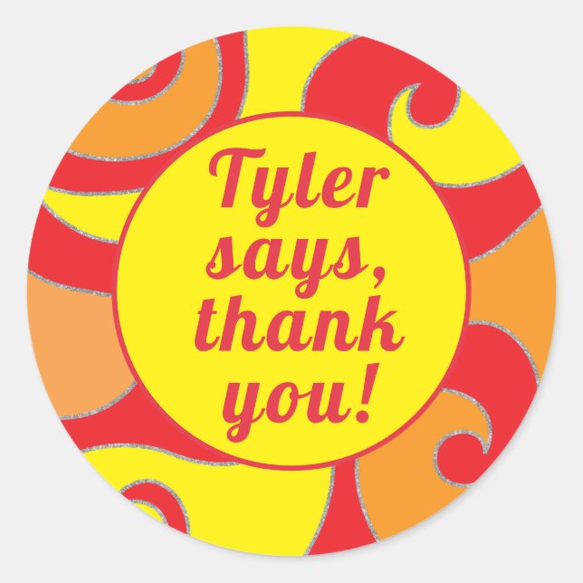 Adesivo Bat Bar Mitzvah Sticker Rodadas (Frente)