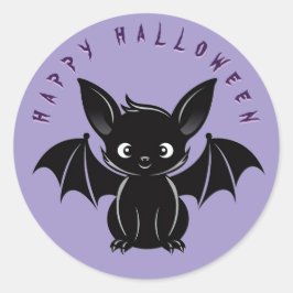 Adesivo Bat Bonito do Halloween