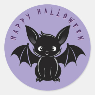 Adesivo Bat Bonito do Halloween