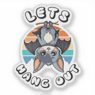 Adesivo Bat Bonito Travando e Retrospectivo Sunset   Vamos