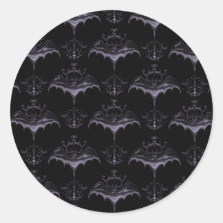 Adesivo Bat Damask Stickers - Lilás Francês Pálido