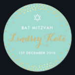 Adesivo BAT MITZVAH, horrorosa, hortelã<br><div class="desc">por kat massard >> kat@simplysweetPAPERIE.com << *** NOTE - O EFEITO DO FUTEBOL SHINY GOLD É UMA IMAGEM IMPRESSA *** - - - - - CONTATE ME para o "tipo de efeito de folha de ouro falso" personalizado Ame o design, mas gostaria de ver algumas mudanças - outro esquema de...</div>