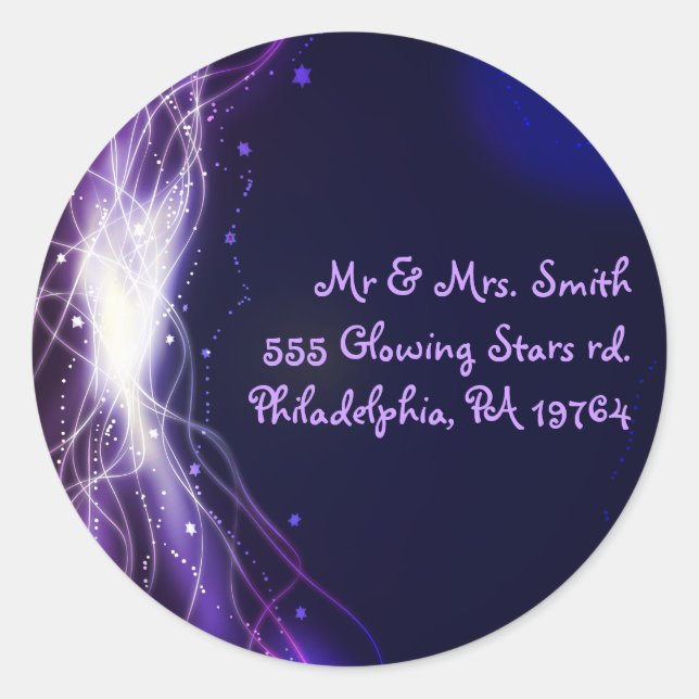 Adesivo Bat Mitzvah Retern Sticker Seal (Frente)