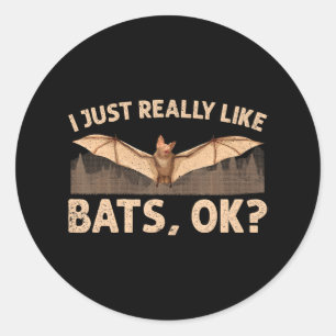 Adesivo Bat Nocturno Bat Animal Amantes