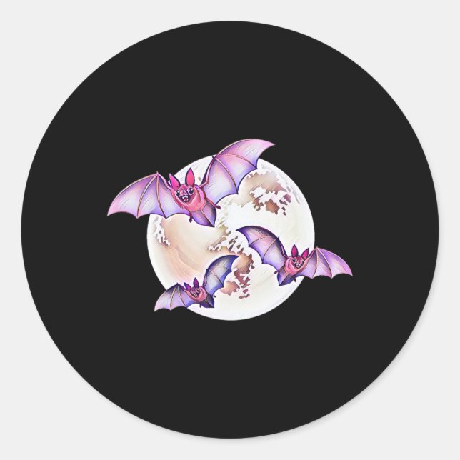 Adesivo Bat Vampire Halloween Bats (Frente)