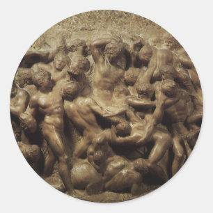 Adesivo Batalha dos Lápitas e Centauros de Michelangelo