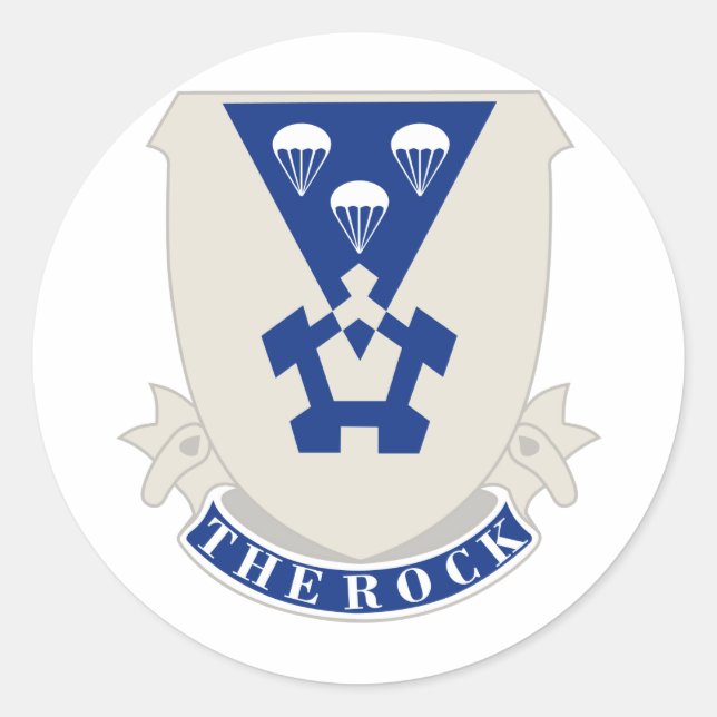 Adesivo Batalhão de 1ruas (Avião), 503º Regimento de Infan (Frente)