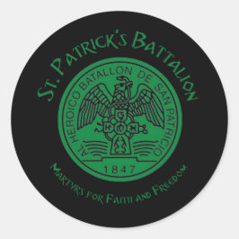 Adesivo Batalhão de San Patricios Saint Patrick