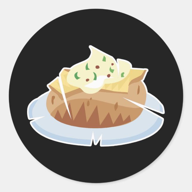 Adesivo batata assada (Frente)