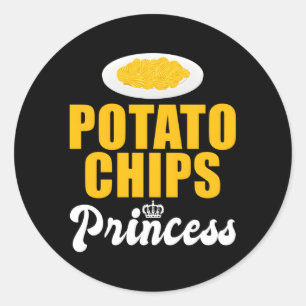 Adesivo Batata Chips Princess