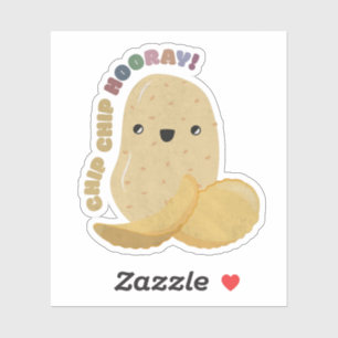 Adesivo Batata de Batata: Chip Chip Hooray