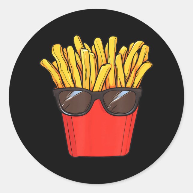 Adesivo Batata frita-frita frita (Frente)