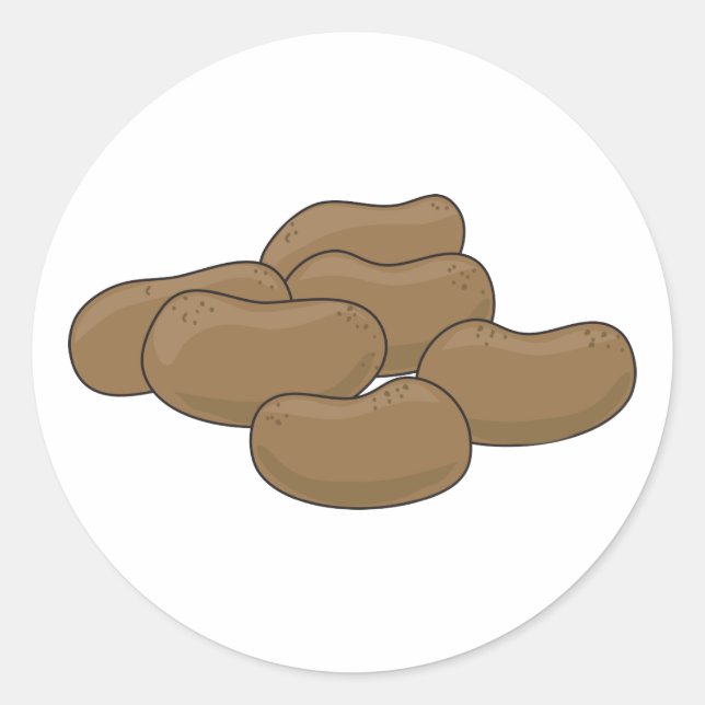 Adesivo Batatas (Frente)