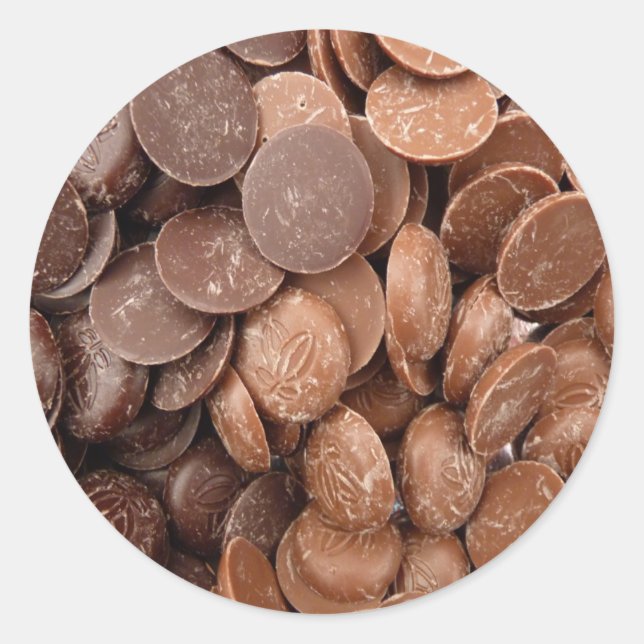 Adesivo batatas fritas de chocolate (Frente)