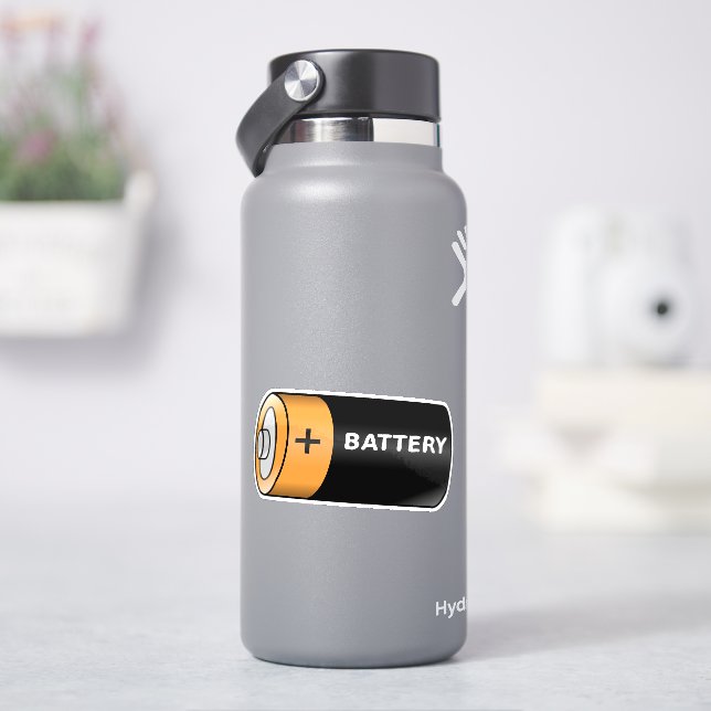 Adesivo Bateria (HidroFlask)