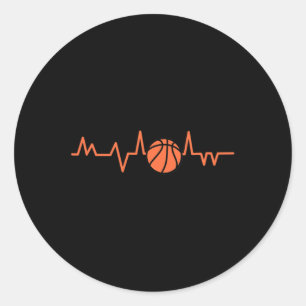 Adesivo Bateria de Coração de Basquete - 1