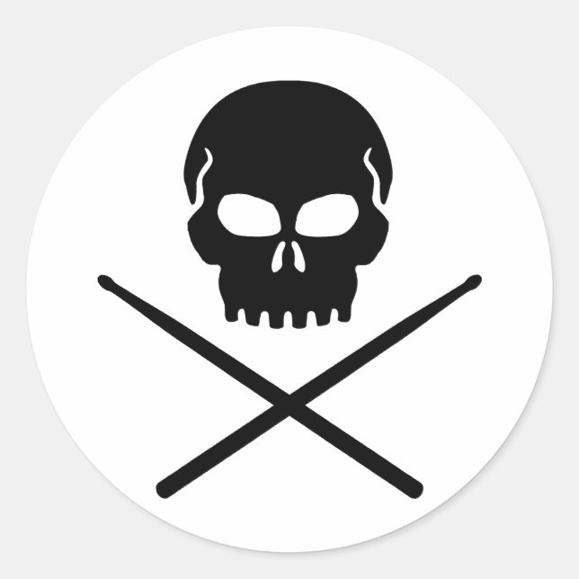 Adesivo Baterista (Frente)