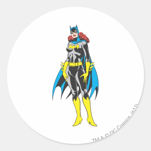 Adesivo Batgirl Stands (Frente)