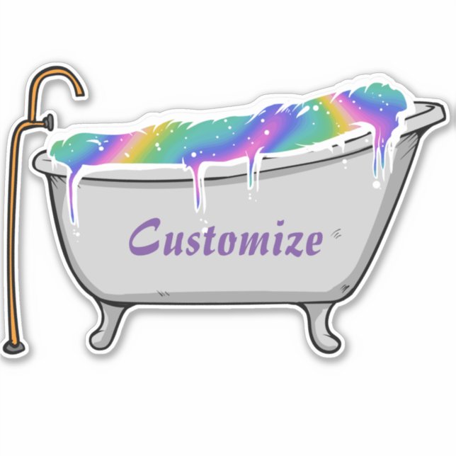 Adesivo Bath Bomb Babe Thunder_Cove (Frente)