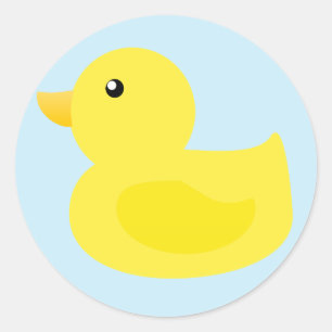 Adesivo Bath Time Yellow Duck