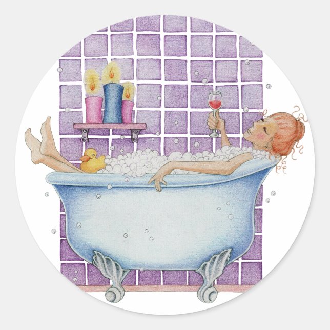 Adesivo Bathtub Joy Sticker (Frente)
