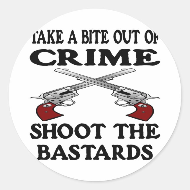 Adesivo Batidas de Crimes Brancos (Frente)
