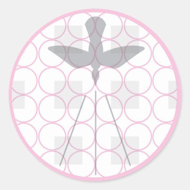 Adesivo Batismal e Christening Seal (Frente)