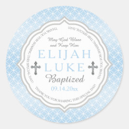 Adesivo Batismo | Anéis de eternidade