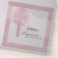 Batismo rosa de cadela personalizado